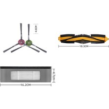 Gorgeous Ecovacs Deebot Için Yedek Parçalar OZMOT8/OZMON7/950/920 T5 Robot Süpürge Aksesuarları Kiti (Yurt Dışından)