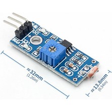 Roba Arduino Ldr Işık Sensör Modülü - Fotosel Işık Sensör