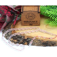 Midyat Nurtaş Gümüş Arpa Kesim Uçak Camı Sistemli Toz Kehribar Tesbih 201021440