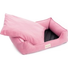 Pet Comfort Delta Leo Pembe Kedi ve Köpek Yatağı Xs 45X55CM