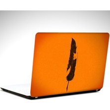 Tilki ve Tüy Laptop Sticker