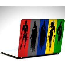 Kahramanlar Laptop Sticker