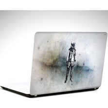 Astronot Laptop Sticker