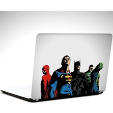 Fantastik Kahramanlar Laptop Sticker