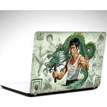 Bruce Lee Laptop Sticker