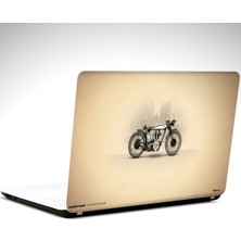 Motorsiklet Laptop Sticker