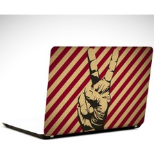 Barış Retro Laptop Sticker