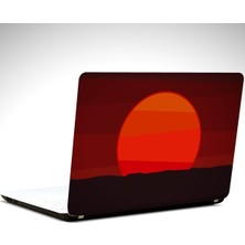 Gün Batımı Laptop Sticker