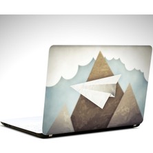 Dağ Minimal Laptop Sticker