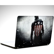 Captain America Laptop Sticker