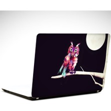 Dekolata Baykuş Low Poly Laptop Sticker