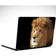 Aslan Çizim Laptop Sticker