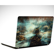 Insan Silueti Laptop Sticker