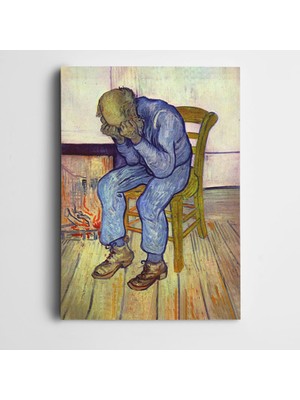 Dekolata Vincent Van Gogh Worn Out Kanvas Tablo