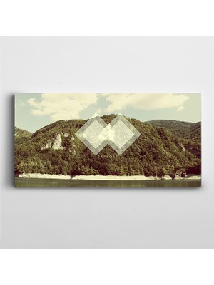 Dekolata Keşfet Panoramik Kanvas Tablo