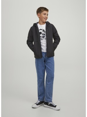 Jack & Jones Siyah Erkek Çocuk Mont Jcoaır Softshell Jnr