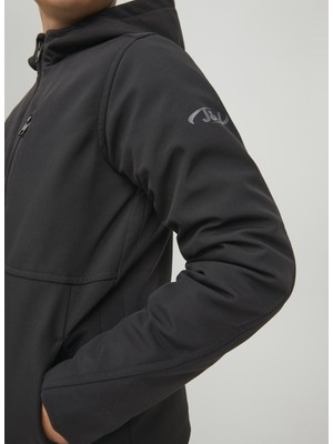 Jack & Jones Siyah Erkek Çocuk Mont Jcoaır Softshell Jnr