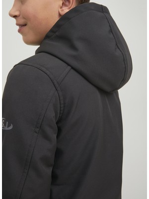 Jack & Jones Siyah Erkek Çocuk Mont Jcoaır Softshell Jnr