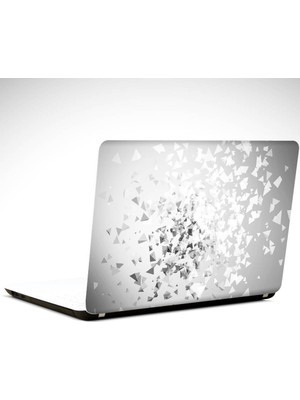 Dekolata Geometri Kaos Laptop Sticker