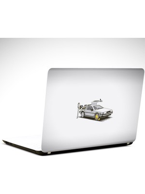 Dekolata Geleceğe Dönüş Laptop Sticker