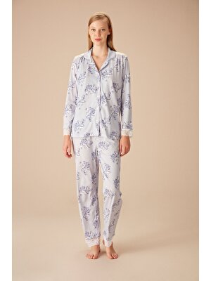 Suwen Amaya Maskülen Pijama Takımı