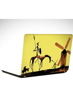 Dekolata Don Quijote Laptop Sticker