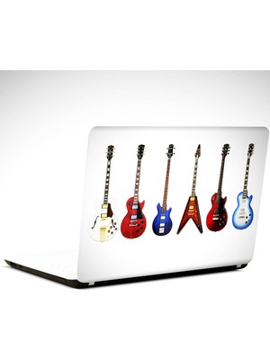 Dekolata Gitarlar Laptop Sticker