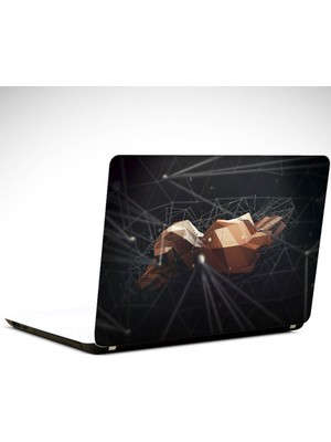 Dekolata Geometri Laptop Sticker