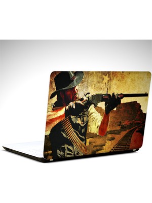 Dekolata Red Dead Laptop Sticker