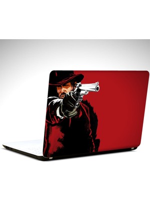 Dekolata Red Dead Laptop Sticker
