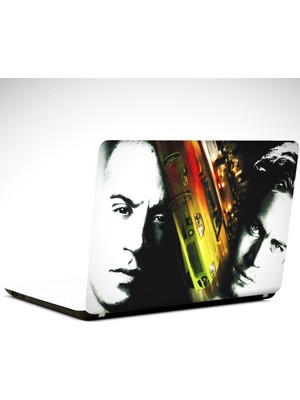 Dekolata Hızlı ve Öfkeli Laptop Sticker