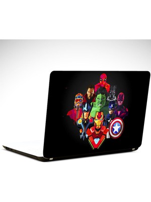 Dekolata Kahramanlar Laptop Sticker