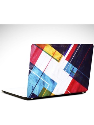 Dekolata Soyut Dizayn Laptop Sticker