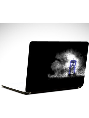 Dekolata Doktor Who Police Laptop Sticker