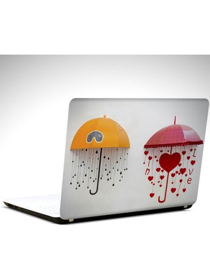Dekolata Şemsiyeler Laptop Sticker