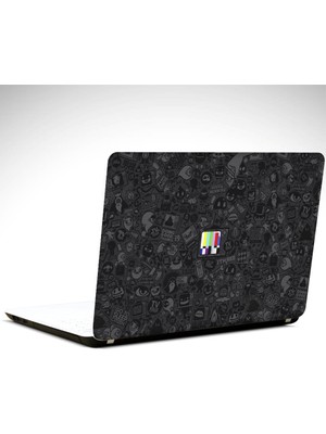 Dekolata Televizyon Laptop Sticker