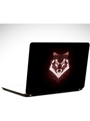 Dekolata Kurt ve Tilki Laptop Sticker