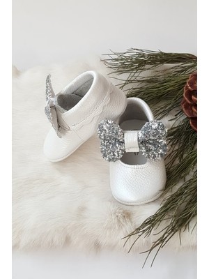 Hodore Alice Taşlı Sedef Deri Makosen