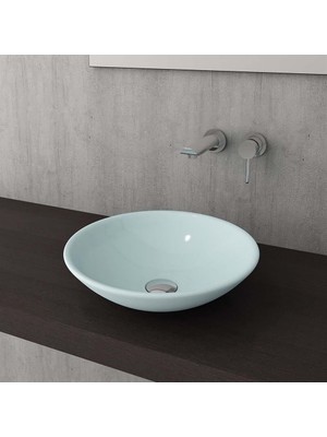 Bocchi Venezia Çanak Lavabo Mat Buz Mavi 40 cm 1120-029-0125