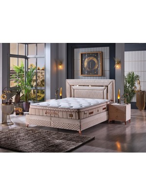 Tutku Yatak Oxycore Torba Yaylı Oksijenli Hijyenik Kuş Tüyü Sünger Ergonomik Yatak 120X200