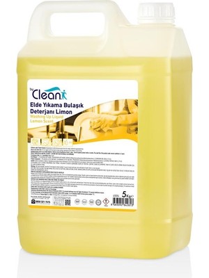 Rulopak By Clean Elde Yıkama Bulaşık Deterjanı Limon Kokulu 5 kg