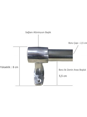 Eym Yaşlı Engelli ve Hastalar Için 100 cm Tutamak Engelli Tutamağı