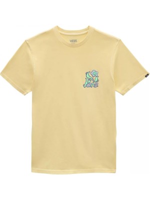 Vans Peace Flower Ss Pale Banana Sarı T-Shirt