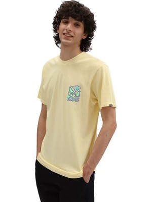 Vans Peace Flower Ss Pale Banana Sarı T-Shirt