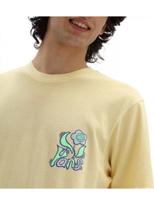 Vans Peace Flower Ss Pale Banana Sarı T-Shirt