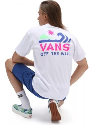 Vans Washed Ashore Ss Beyaz T-Shirt