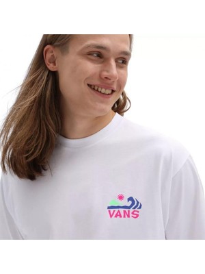 Vans Washed Ashore Ss Beyaz T-Shirt