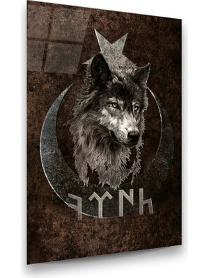 Glass Art Kurt ve Türk Dikey Cam Tablo