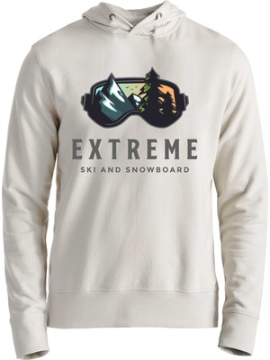 Alfa Tshirt Snowboard Extreme Ekru Sweatshirt