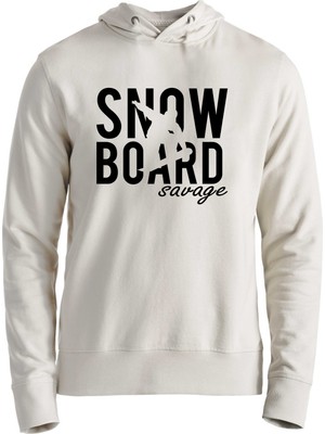 Alfa Tshirt Snowboard Savage Ekru Sweatshirt